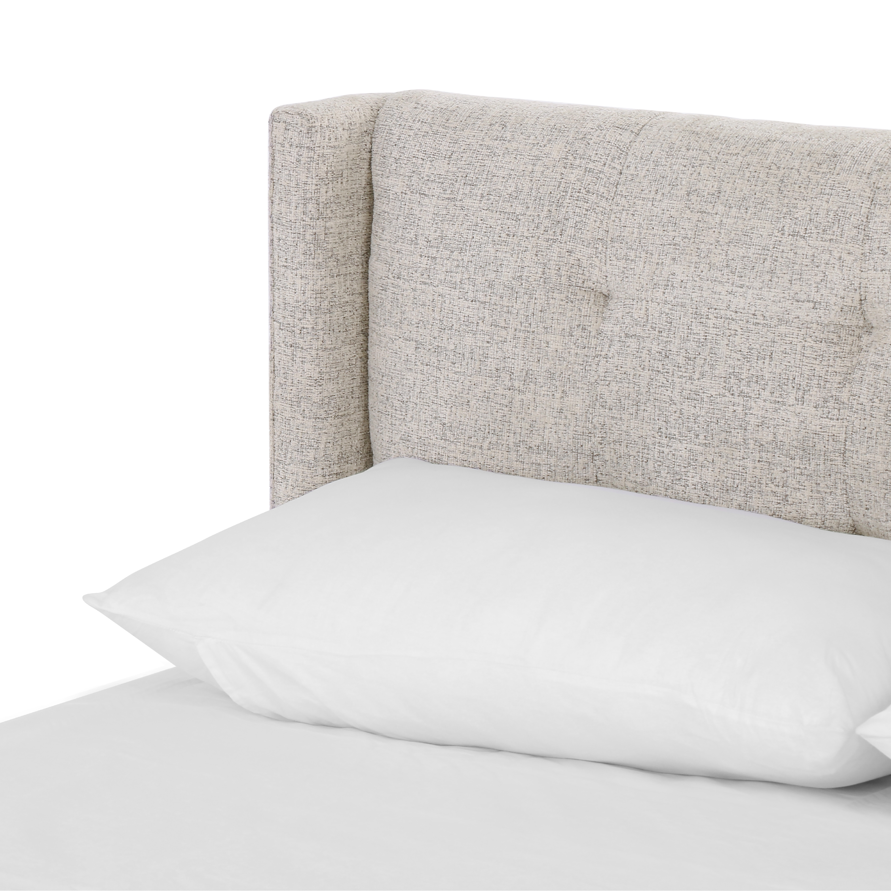 Newhall Bed-Plushtone Linen-Queen - Image 7