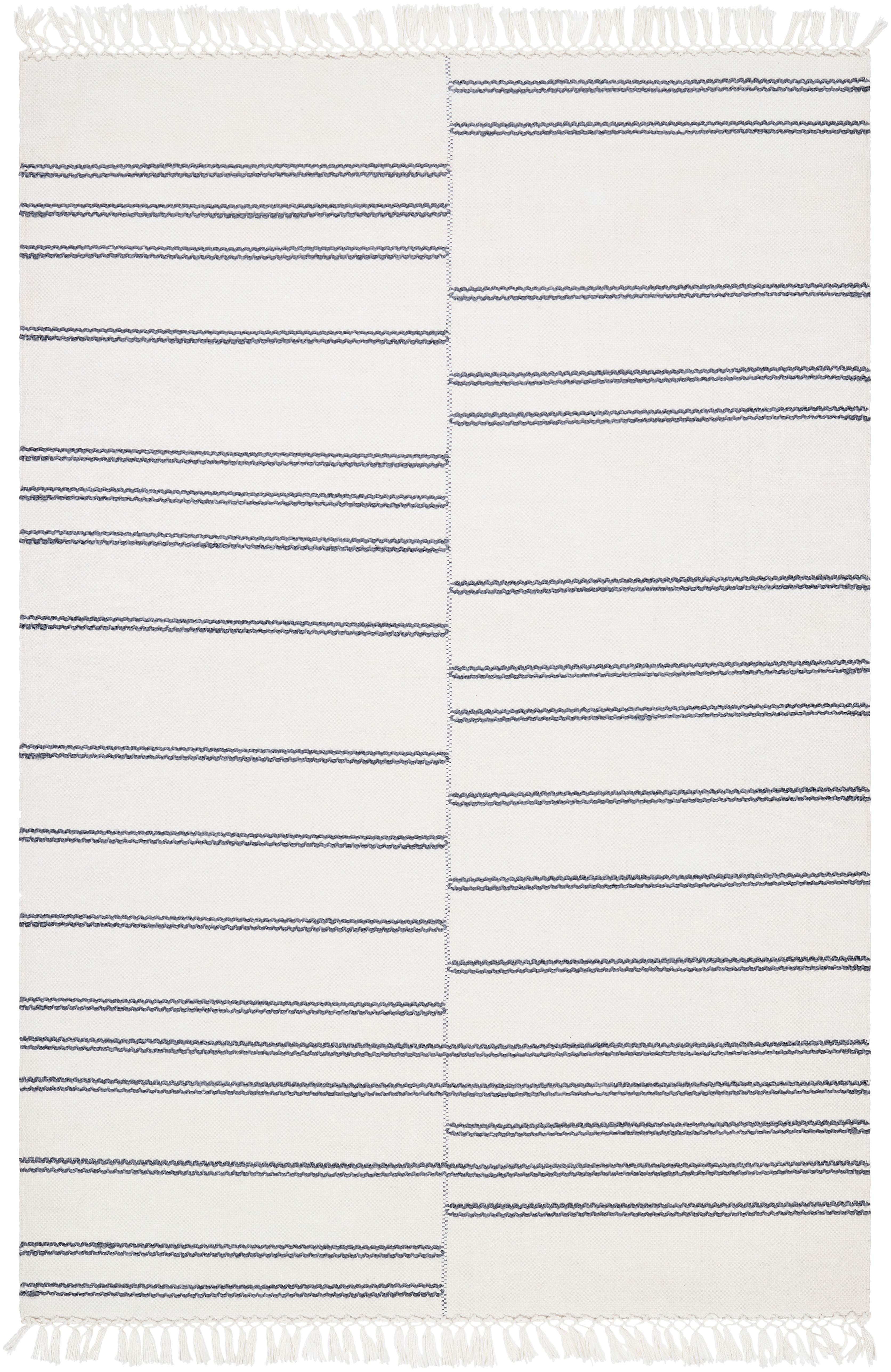 Azalea Beige Indoor 5' x 7'6" Handmade Rug - Image 0