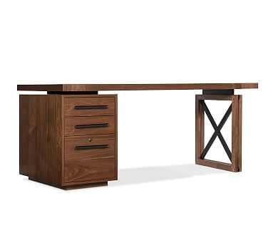 Daniel 74" Desk with Drawers - Image 0