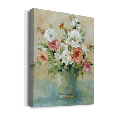 'Sun Drenched Bouquet' - Wrapped Canvas Painting Print - Image 0