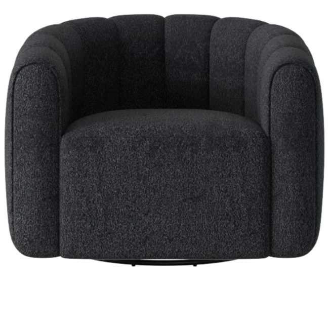 Fitz Bloce Noir Swivel Chair - Image 0