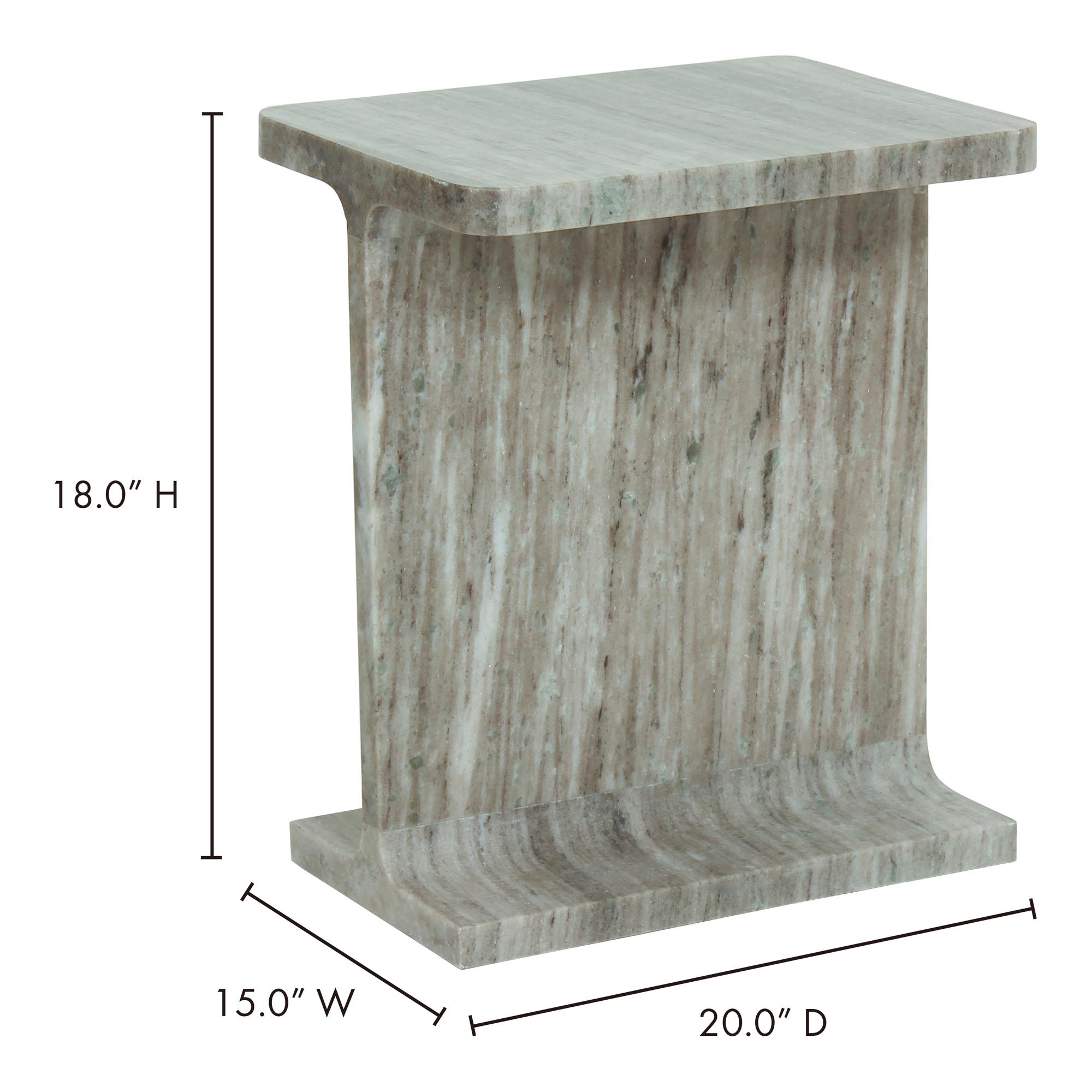 Tullia Accent Table Taupe - Image 8