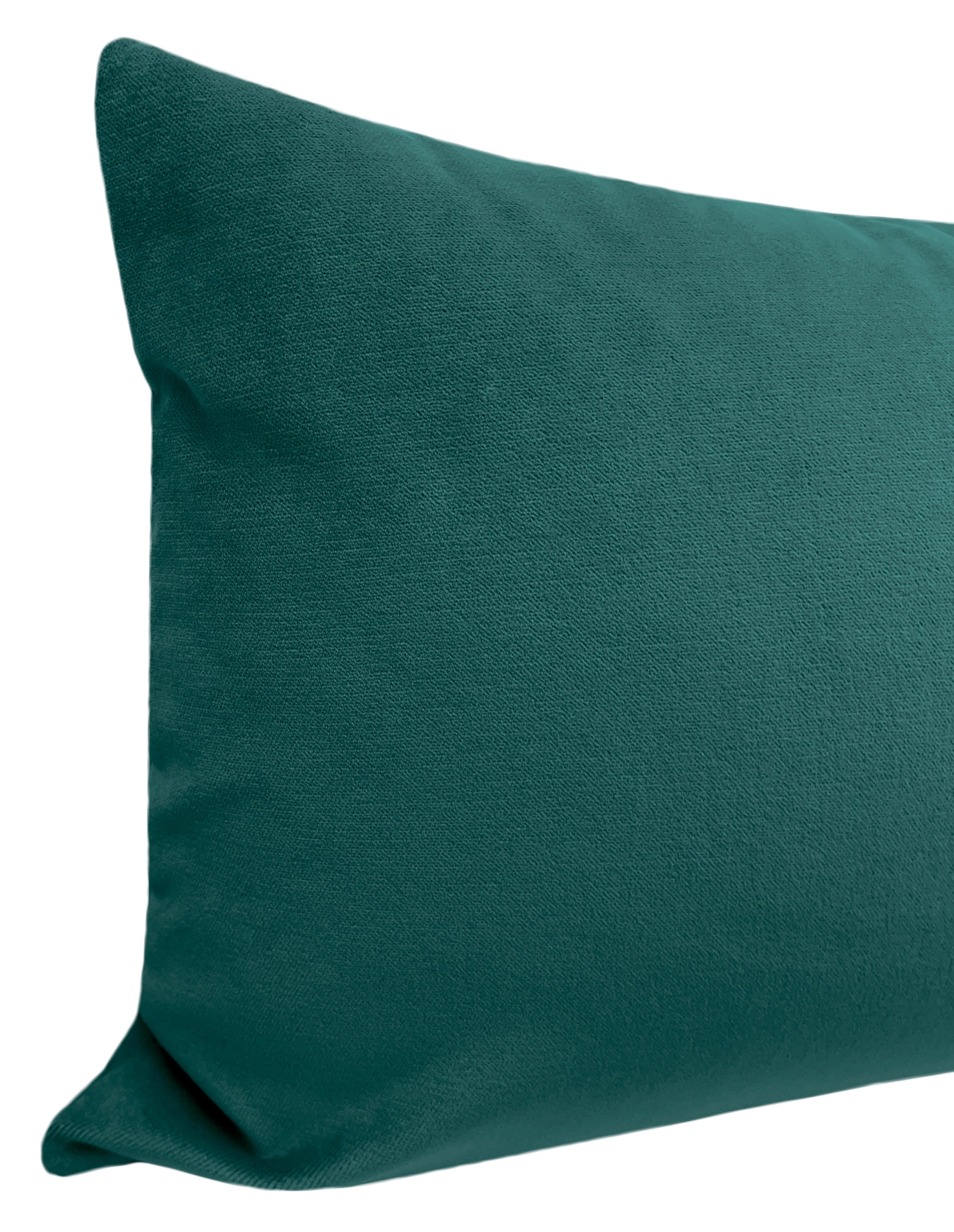 THE XL LUMBAR :: SOCIETY VELVET // PEACOCK - 14" X 48" - Image 4