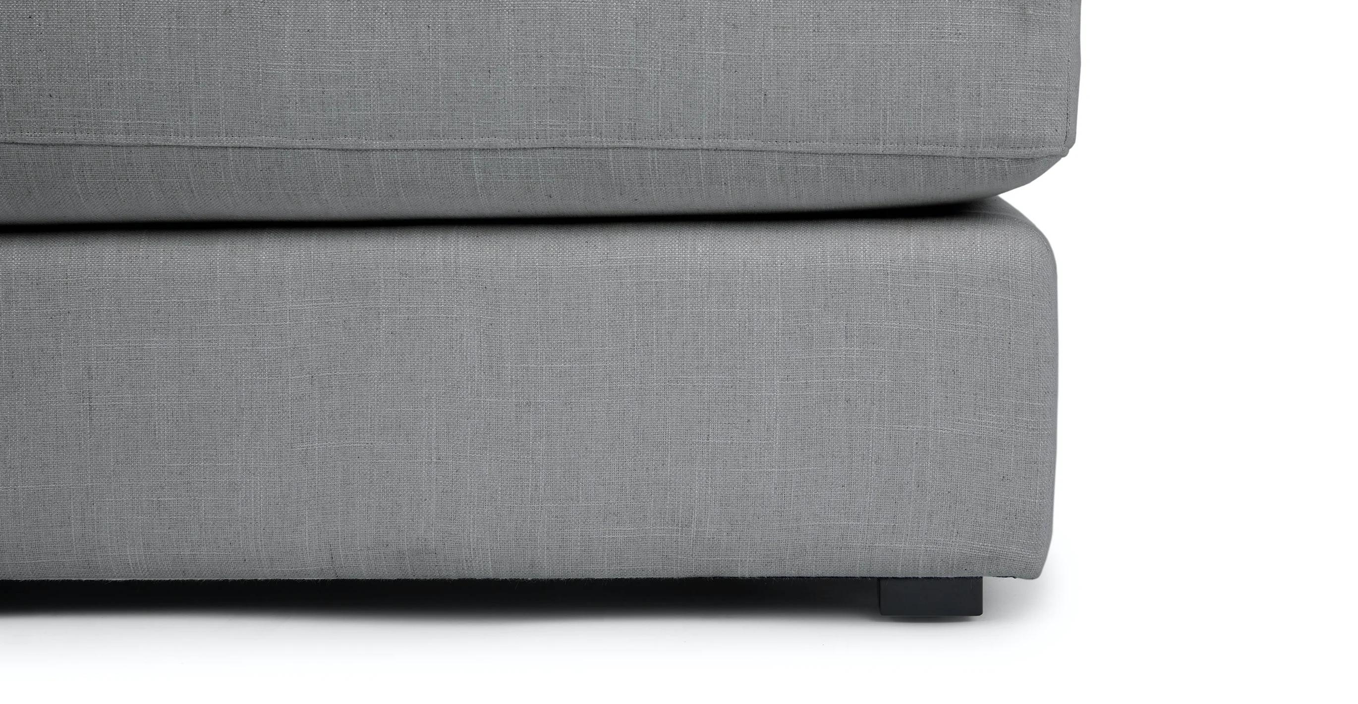 Beta Left Chaise Sectional, Summit Gray - Image 10