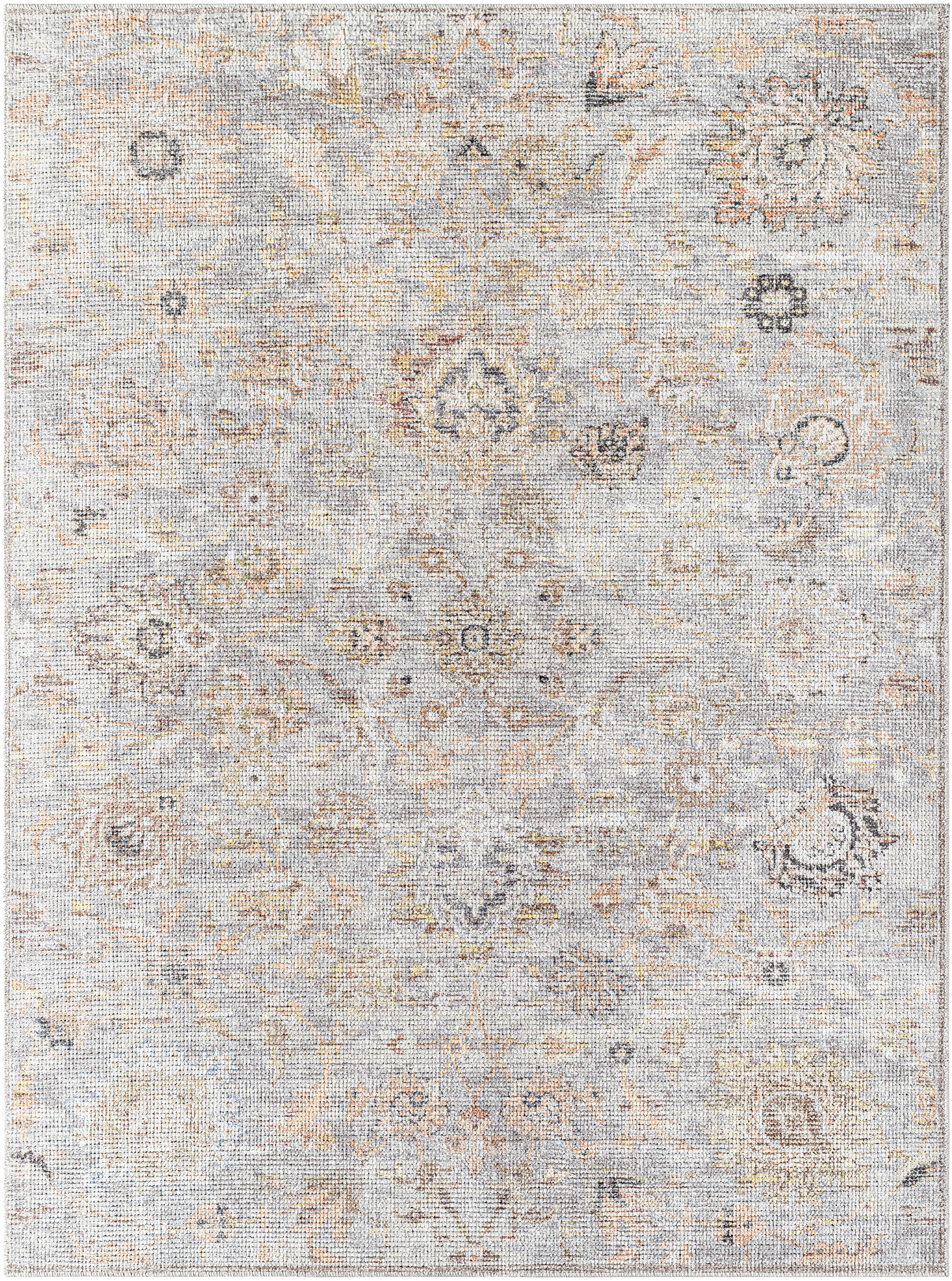 Olympic Gray Indoor 2'7" x 10' Machine Woven Rug - Image 0