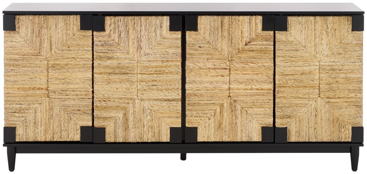 Roseanne Banana Stem Sideboard - Black/Natural - Image 0