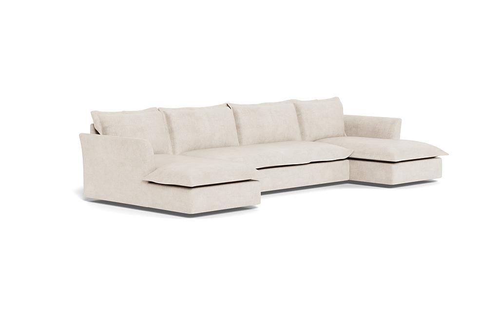 Skylar 3 Piece (4 Seat) U Chaise Sectional - Image 1