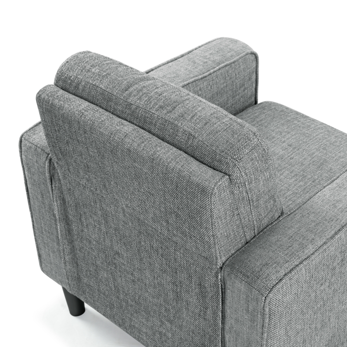 Felicianya Modern Accent Chair - Grey - Image 4