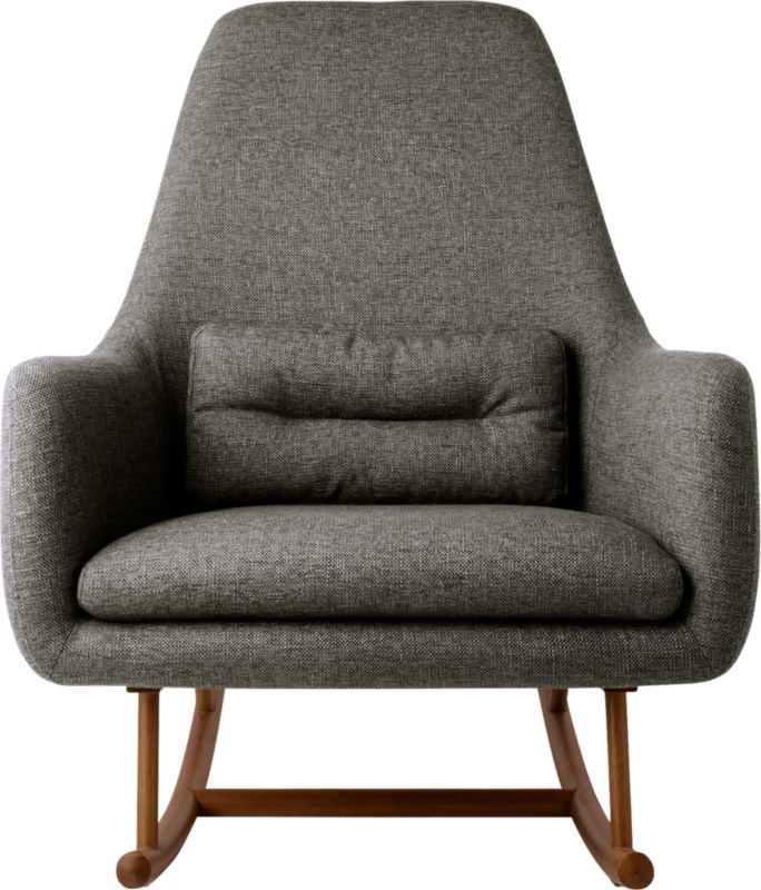 Saic Quantam Charcoal Grey Rocking Chair - Image 3