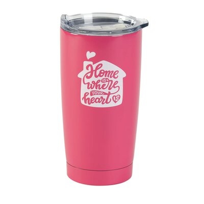 Tumbler  Home Is Where Your Pink 20 Oz - Image 0