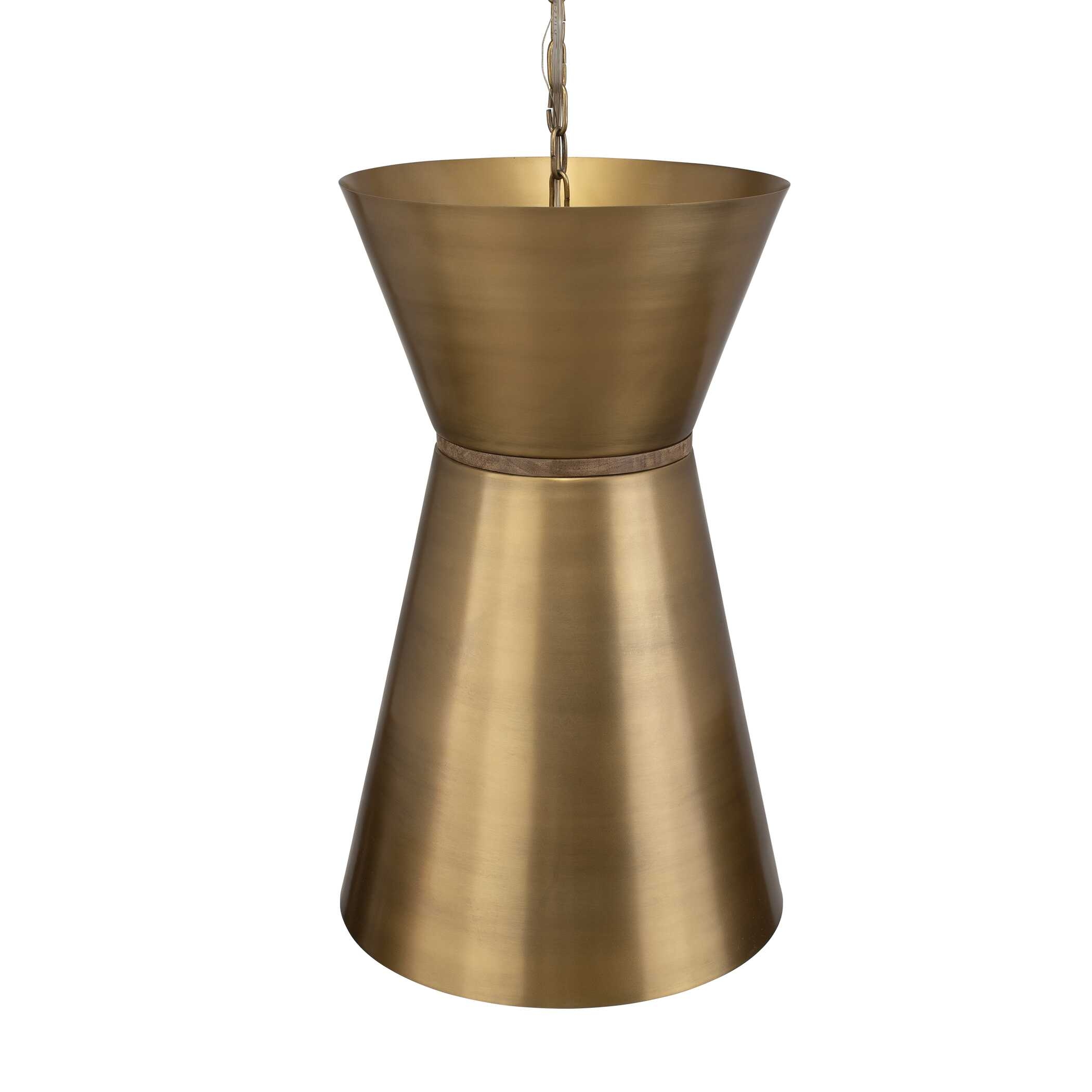 Crocker Brass 1 Light Mini Pendant - Image 4
