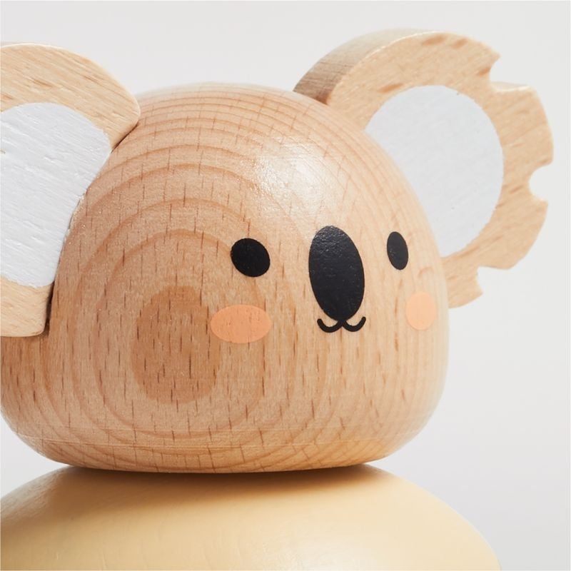 Janod Tumbling Koala Wooden Baby Toy - Image 2