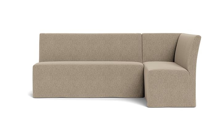 Dorian Slipcovered Right Banquette - Image 0