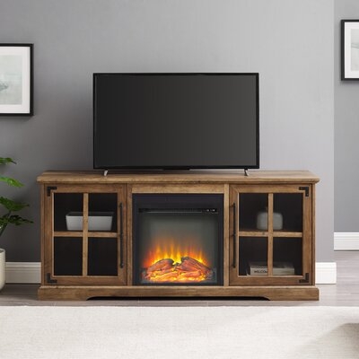 Vilray TV Stand for TVs up to 65" with Electric Fireplace Included - Image 0