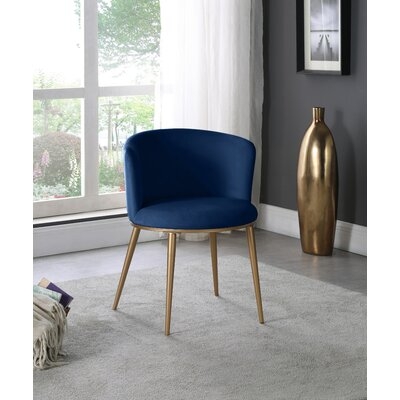 Ravon Velvet Upholstered Side chair (Set of Two) - Image 0