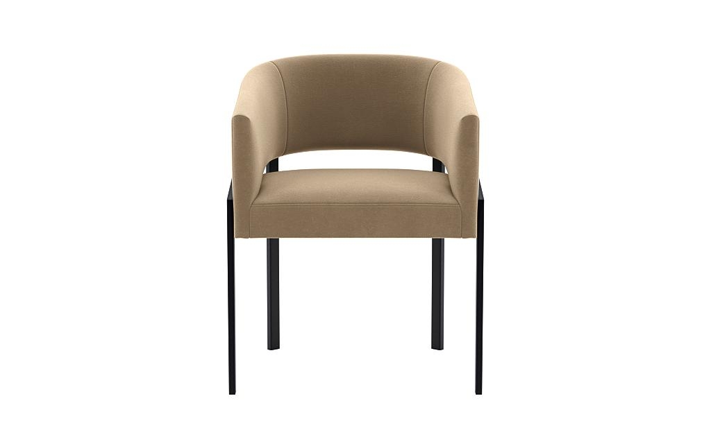 Mina Metal Framed Upholstered Chair - Image 0