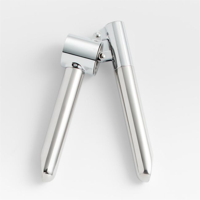 Crate & Barrel Stainless Steel Garlic Press - Image 0