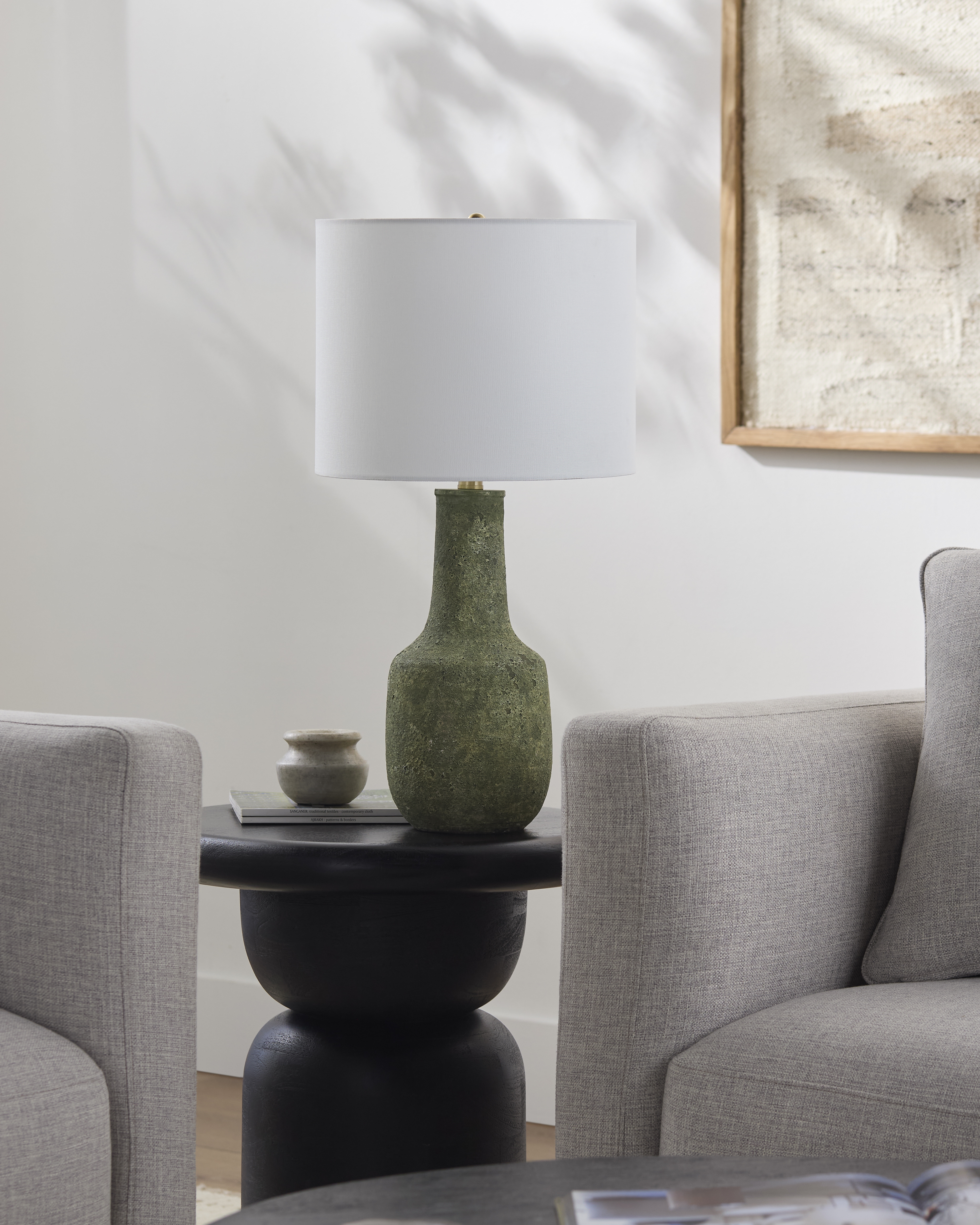 Beraliya  Hand Painted 28"H x 13"W x 13"D Accent Table Lamp - Image 1