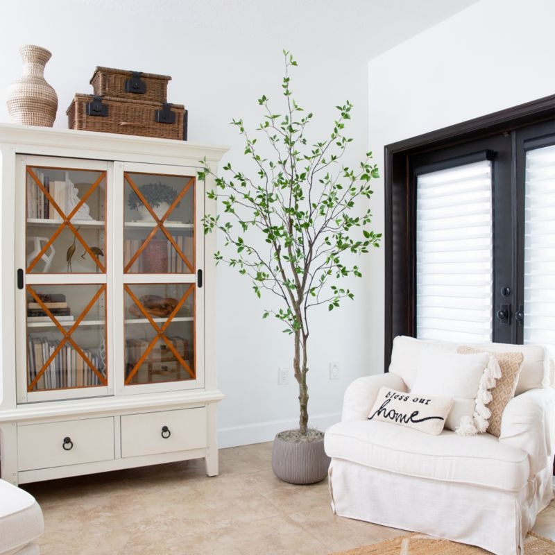 Faux Minimalist Citrus Tree 8' - Image 2