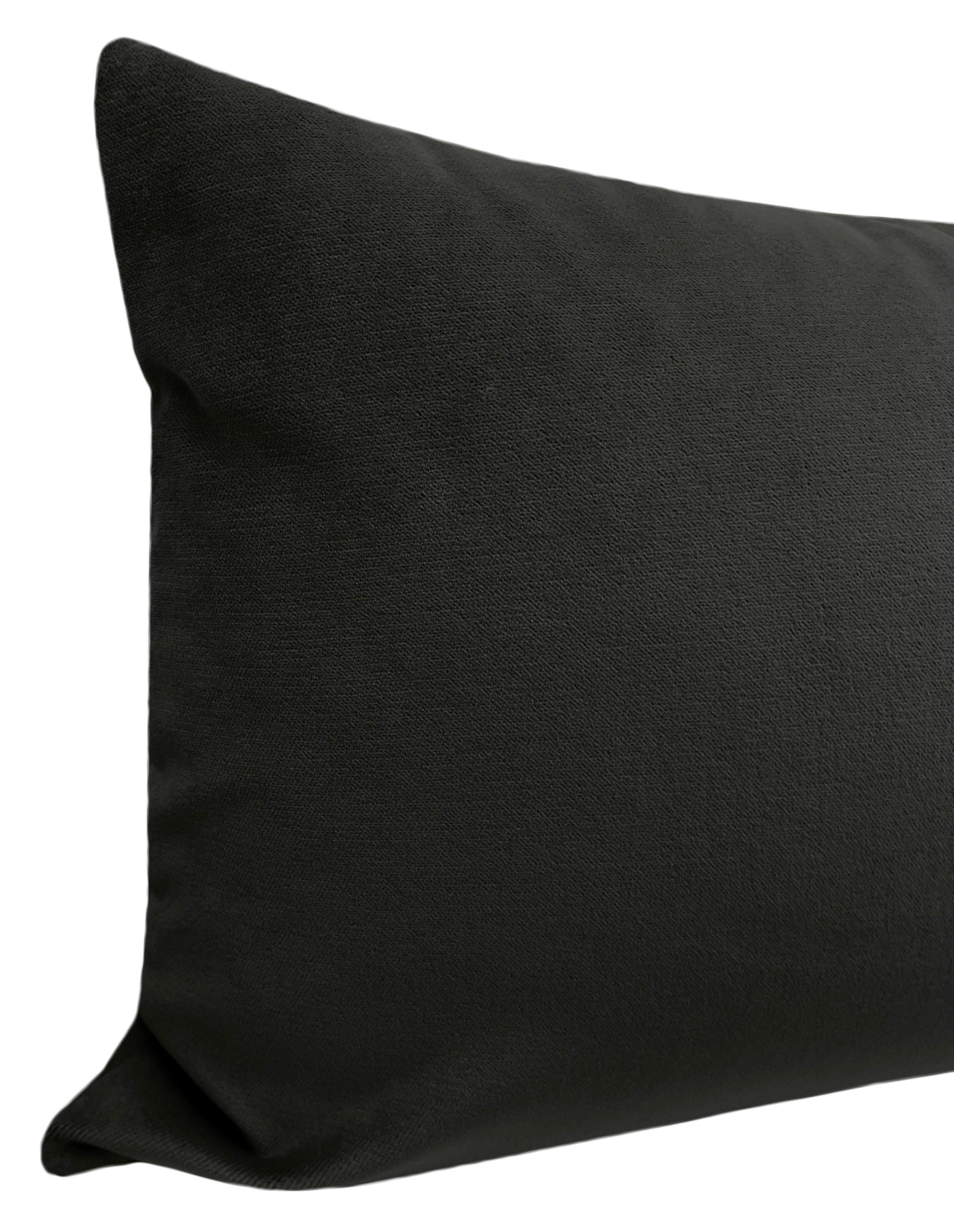 THE XL LUMBAR :: SOCIETY VELVET // GRAPHITE - 14" X 48" - Image 4