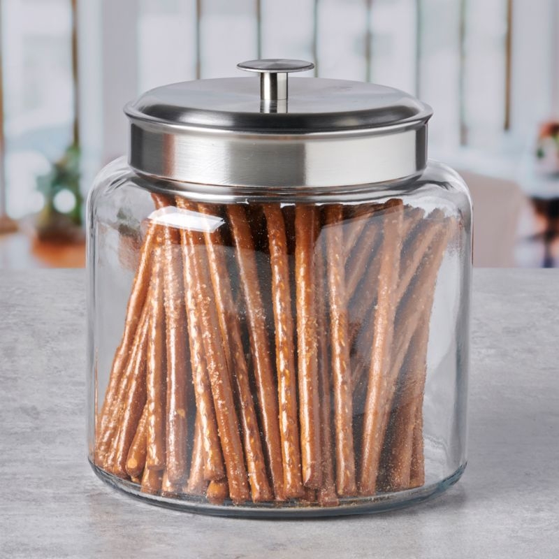 Anchor Hocking 1.5-Gallon Montana Glass Jar with Brushed Aluminum Lid - Image 3