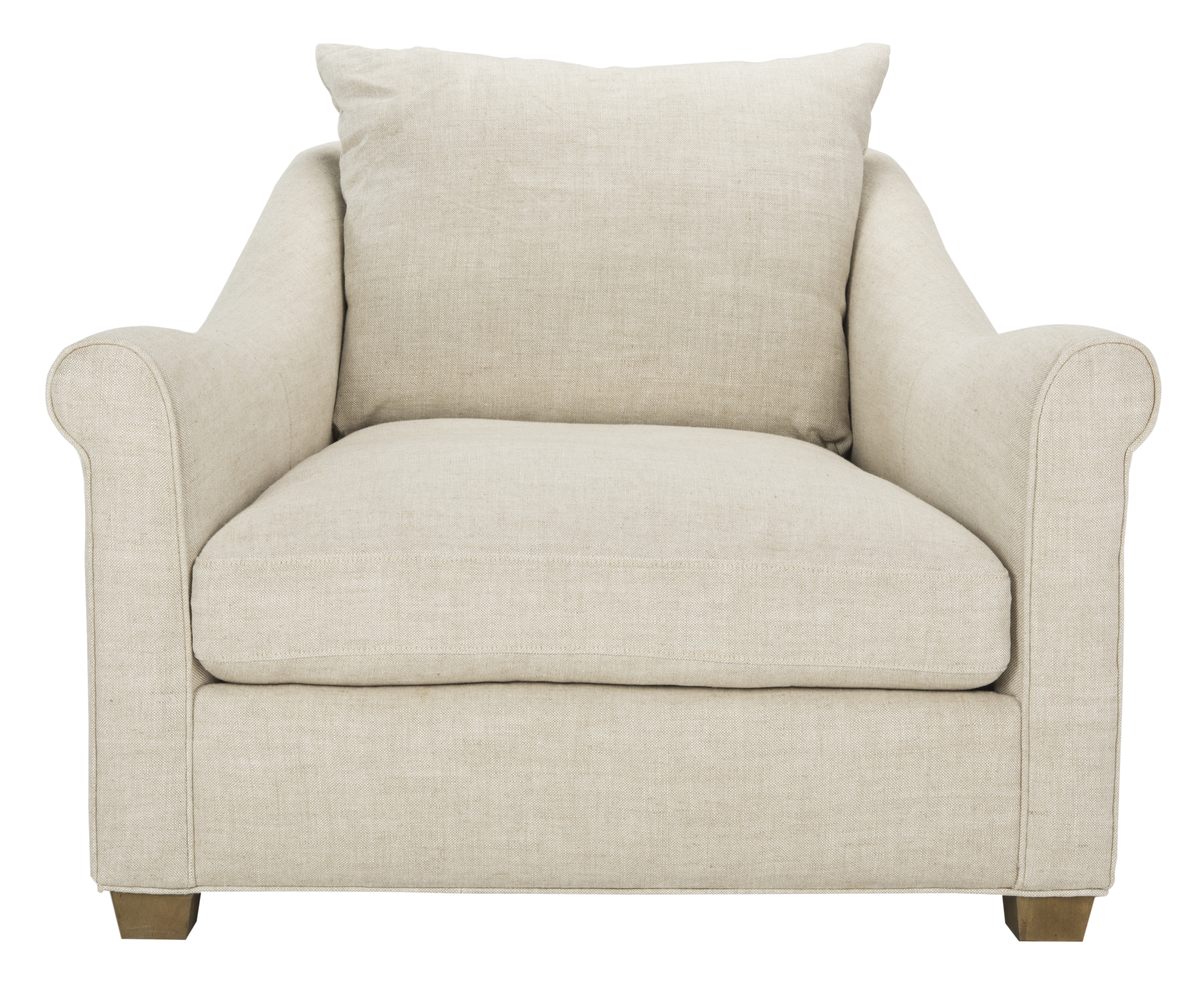 Frasier Linen Chair - Natural - Arlo Home - Image 0