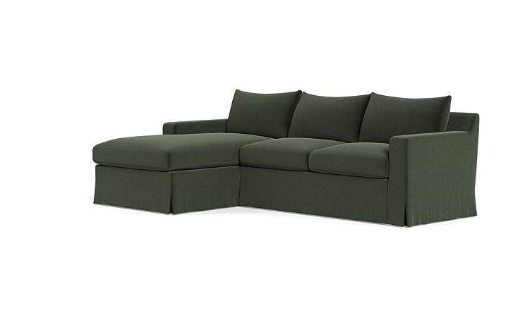 Sloan Slipcovered Left Chaise Sectional - Image 2