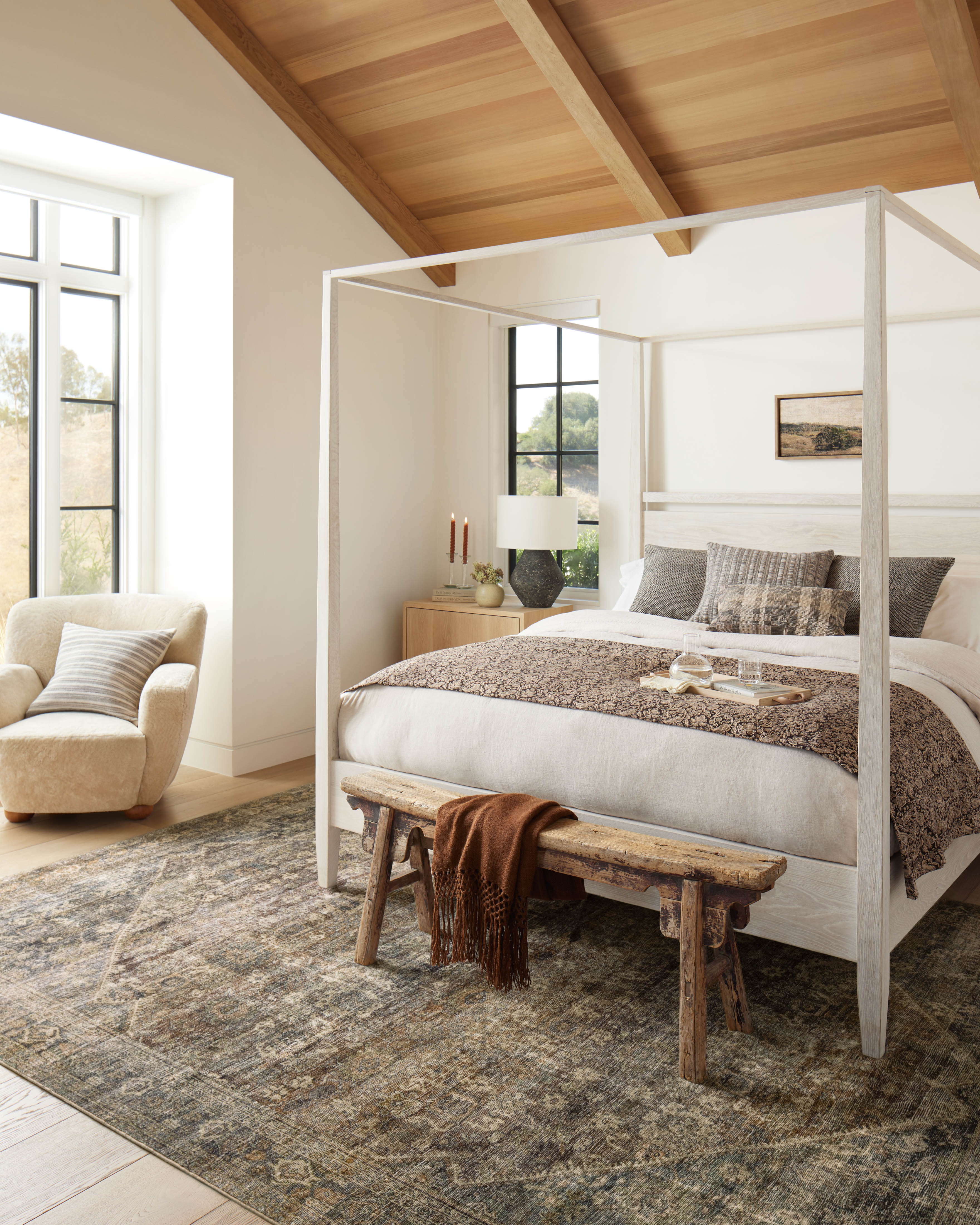 Amber Lewis x Loloi Morgan Spice / Lagoon 9'-6" x 13'-6" - Image 1