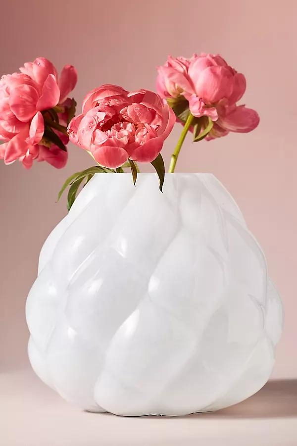 Raya Cloud Soda Glass Vase - Image 0