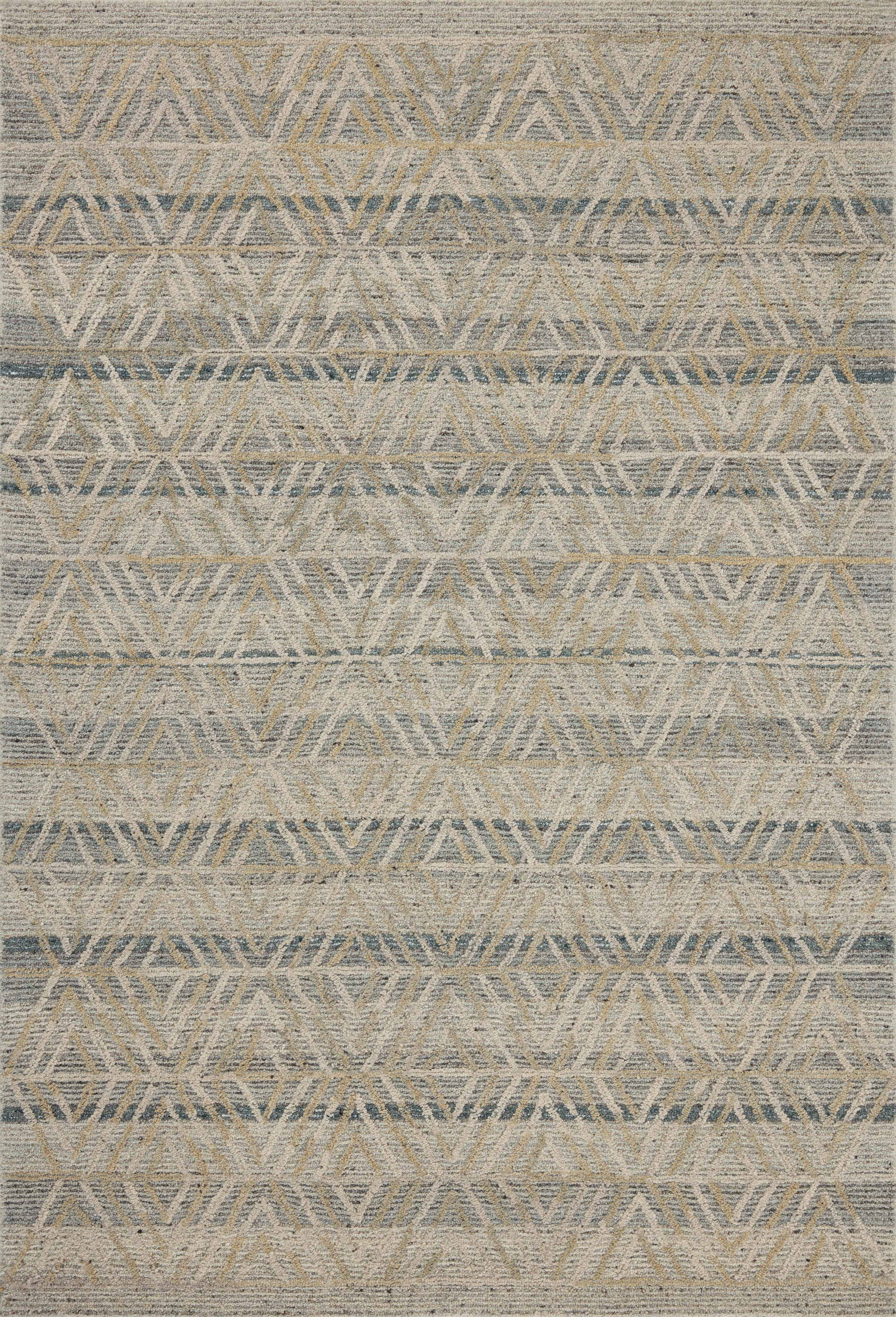 Loloi Elias Fog / Natural 2'-3" x 3'-9" - Image 0