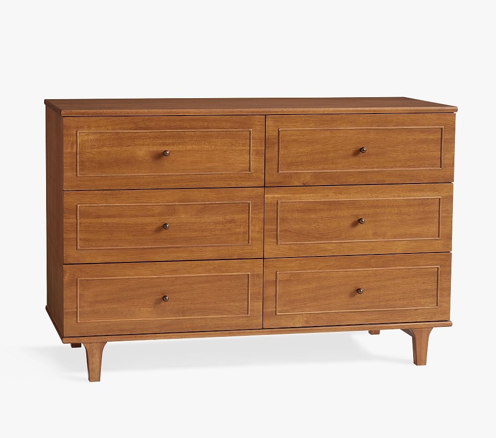 Dawson Extra-Wide Nursery Dresser, Acorn, In-Home Delivery - Image 0