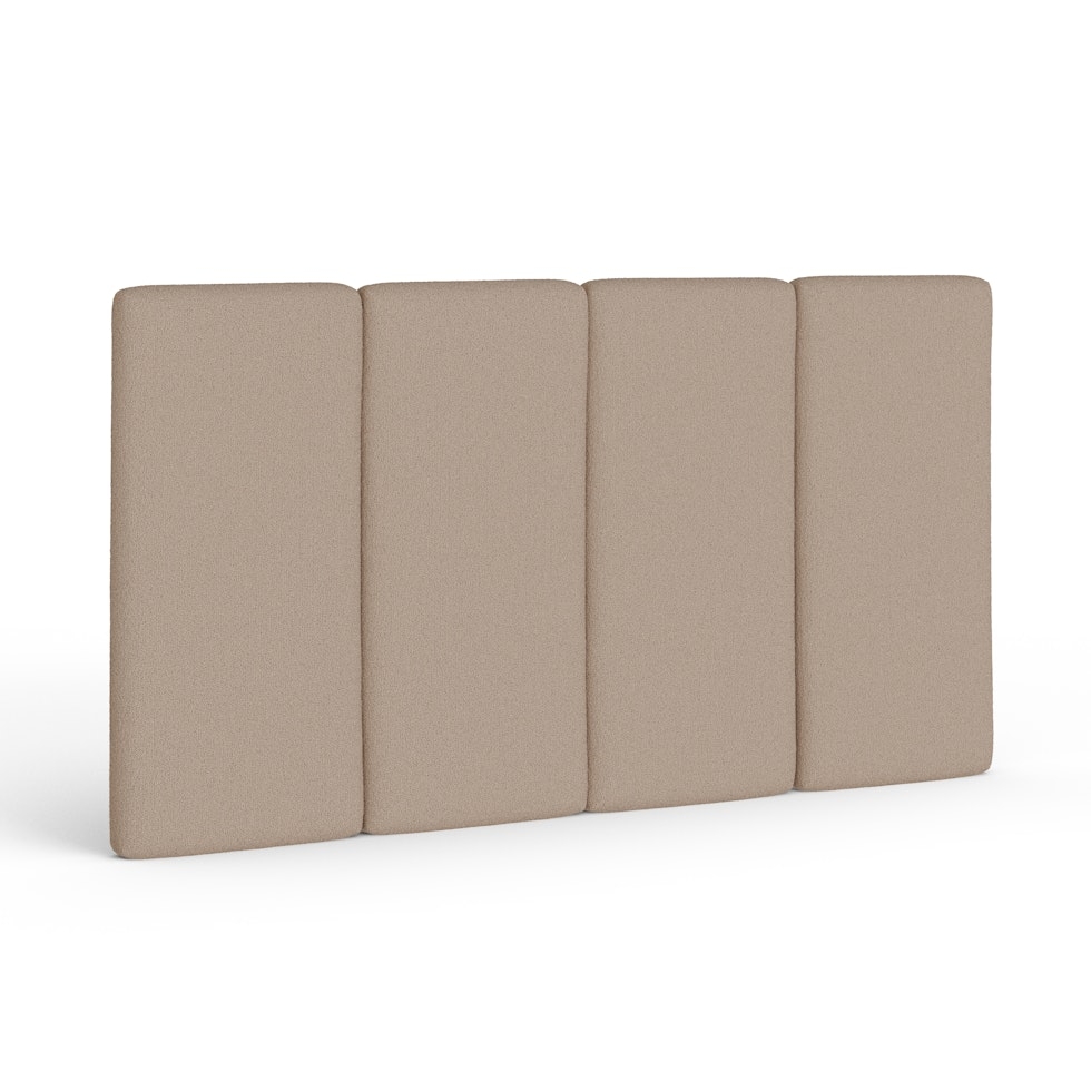 Noel King Headboard - Sandstone Wool Bouclé - Image 2