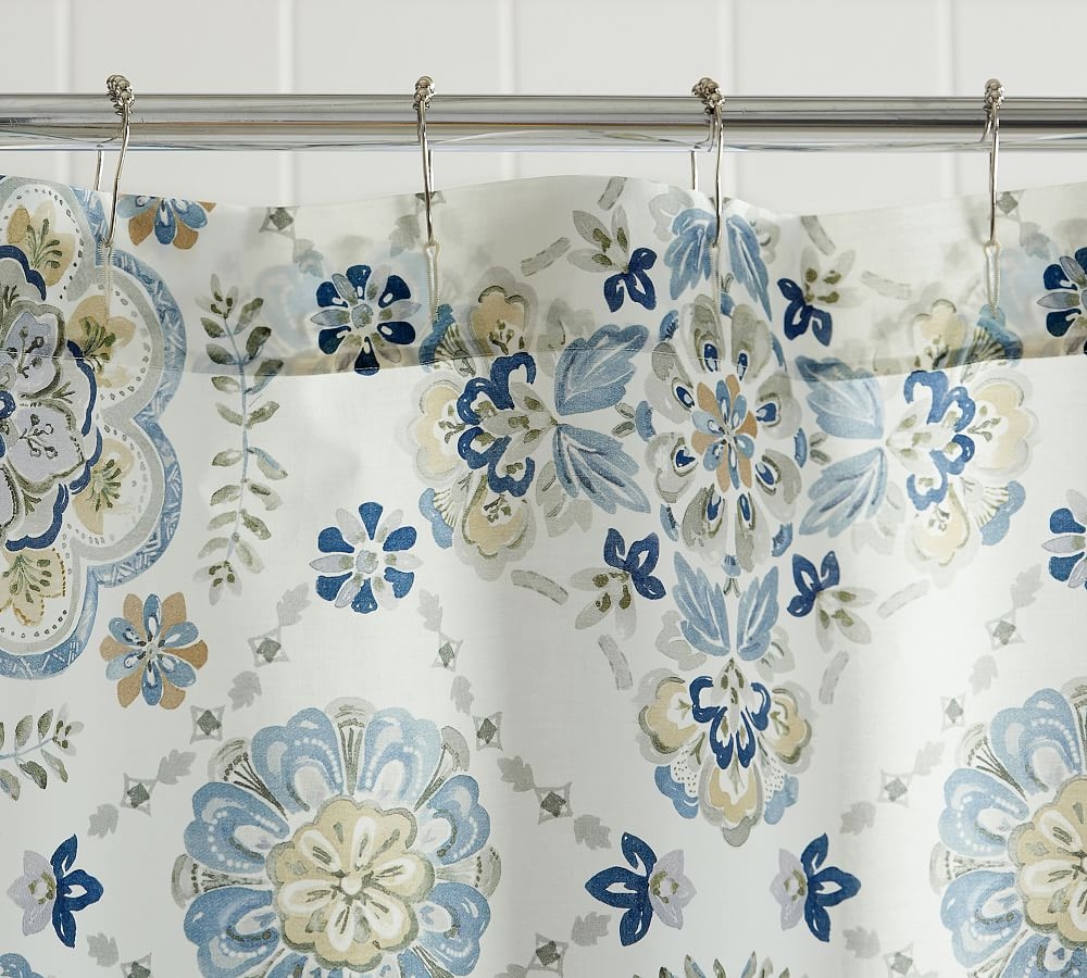 Lila Shower Curtain, 72", Blue - Image 0