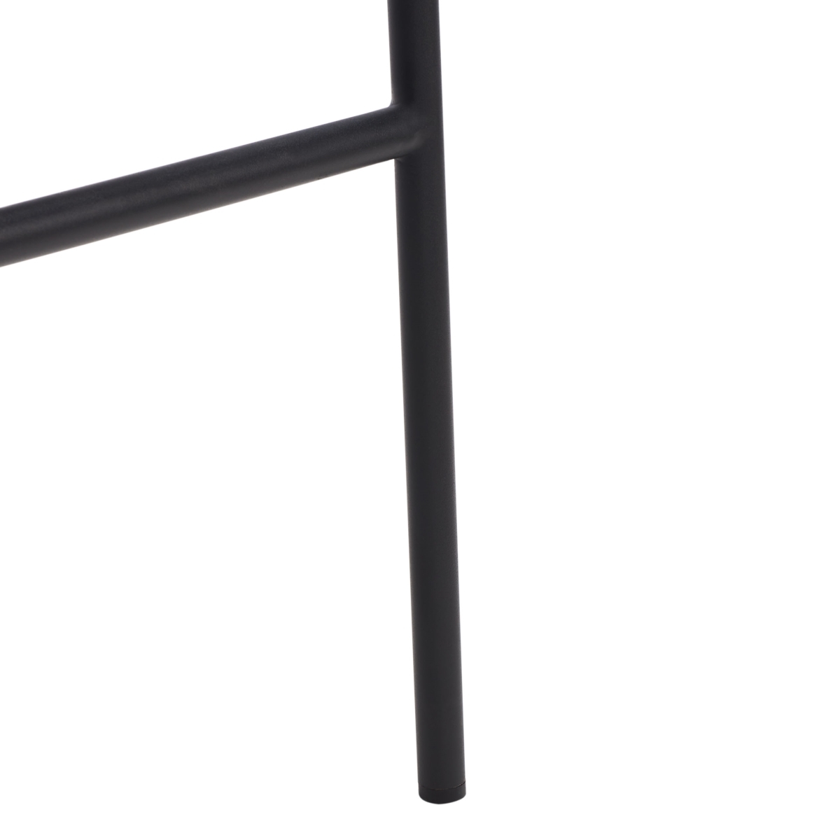 Olenna Woven Counter Stool - Cognac / Black - Safavieh - Image 3