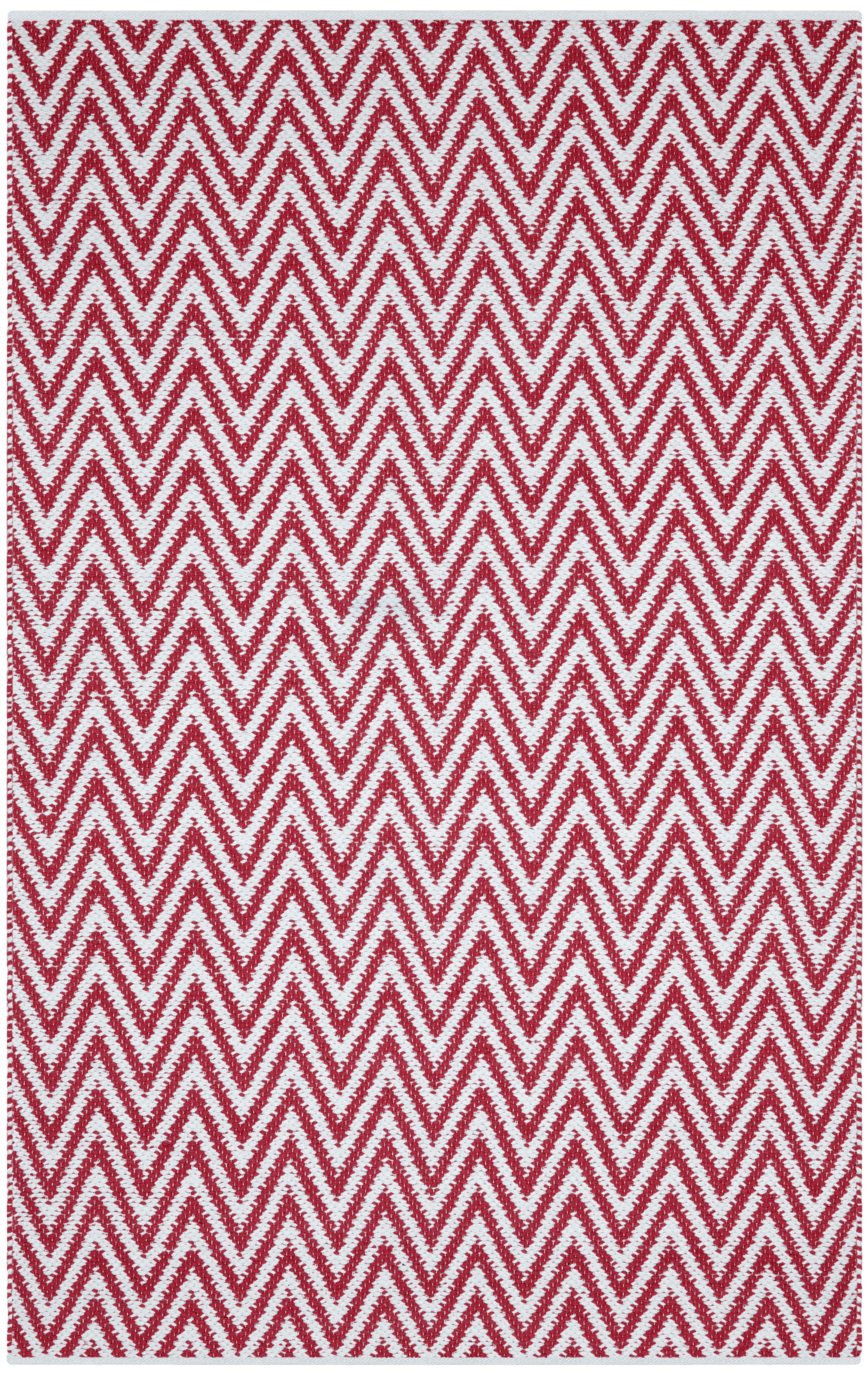 Arlo Home Hand Woven Area Rug, MTK812K, Red/Ivory,  3' X 5' - Image 0