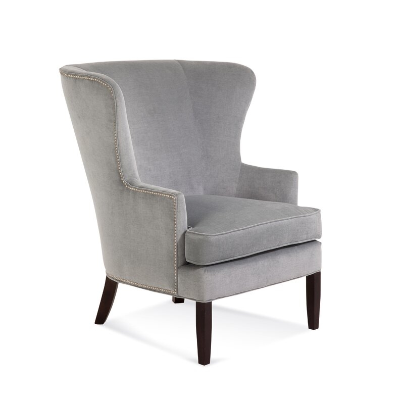 Braxton Culler Greenwich Upholstered Wingback Chair - Image 0