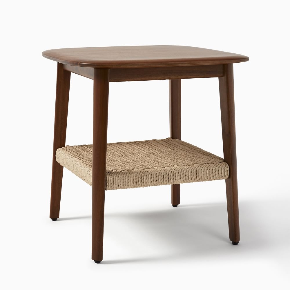 Chadwick Mid-Century Cool Walnut Side Table - Image 0