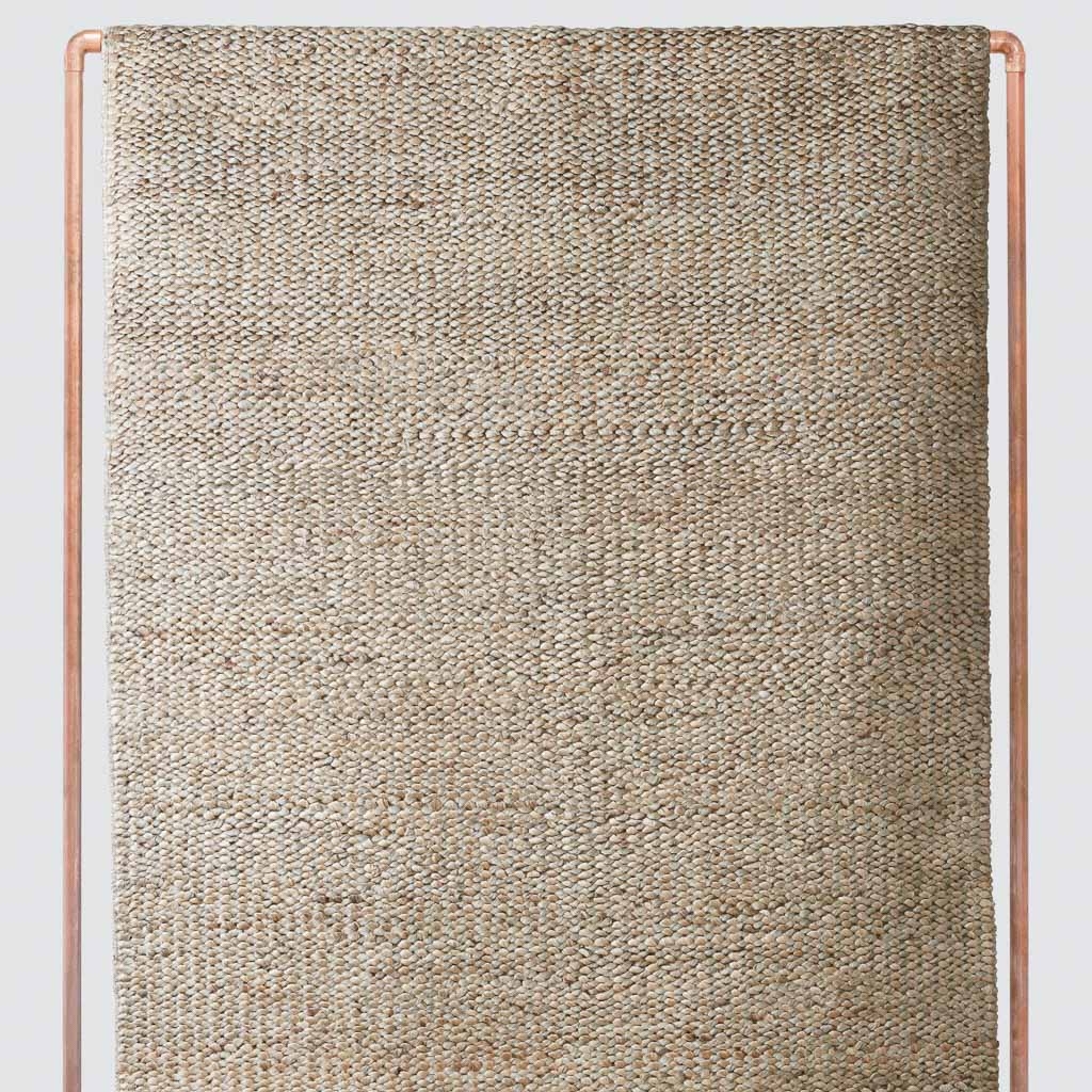 The Citizenry Parthiv Handwoven Jute Area Rug | 9' x 12' | Tan - Image 0