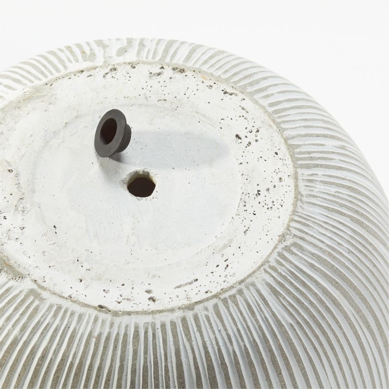 Pod Grey Cement Indoor/Outdoor Planter Large - Image 2