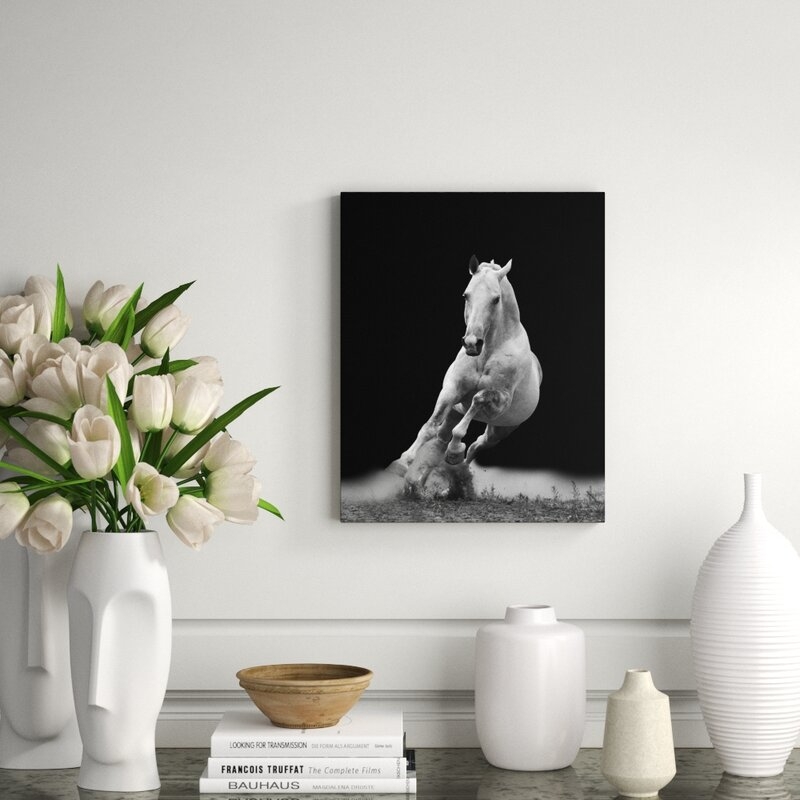 DecorumBY 'Horse Trot' Photographic Print Size: 60" H x 40" W x 1.5" D - Image 0