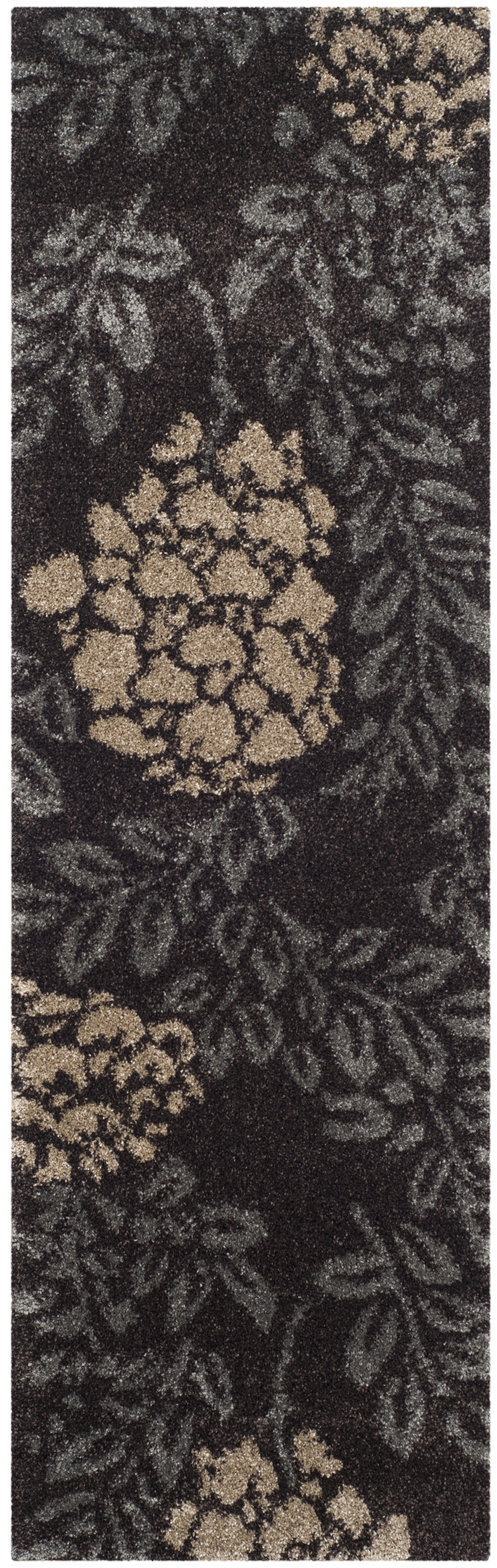 Arlo Home Woven Area Rug, SG456-2880, Dark Brown/Grey,  2' 3" X 11' - Image 0