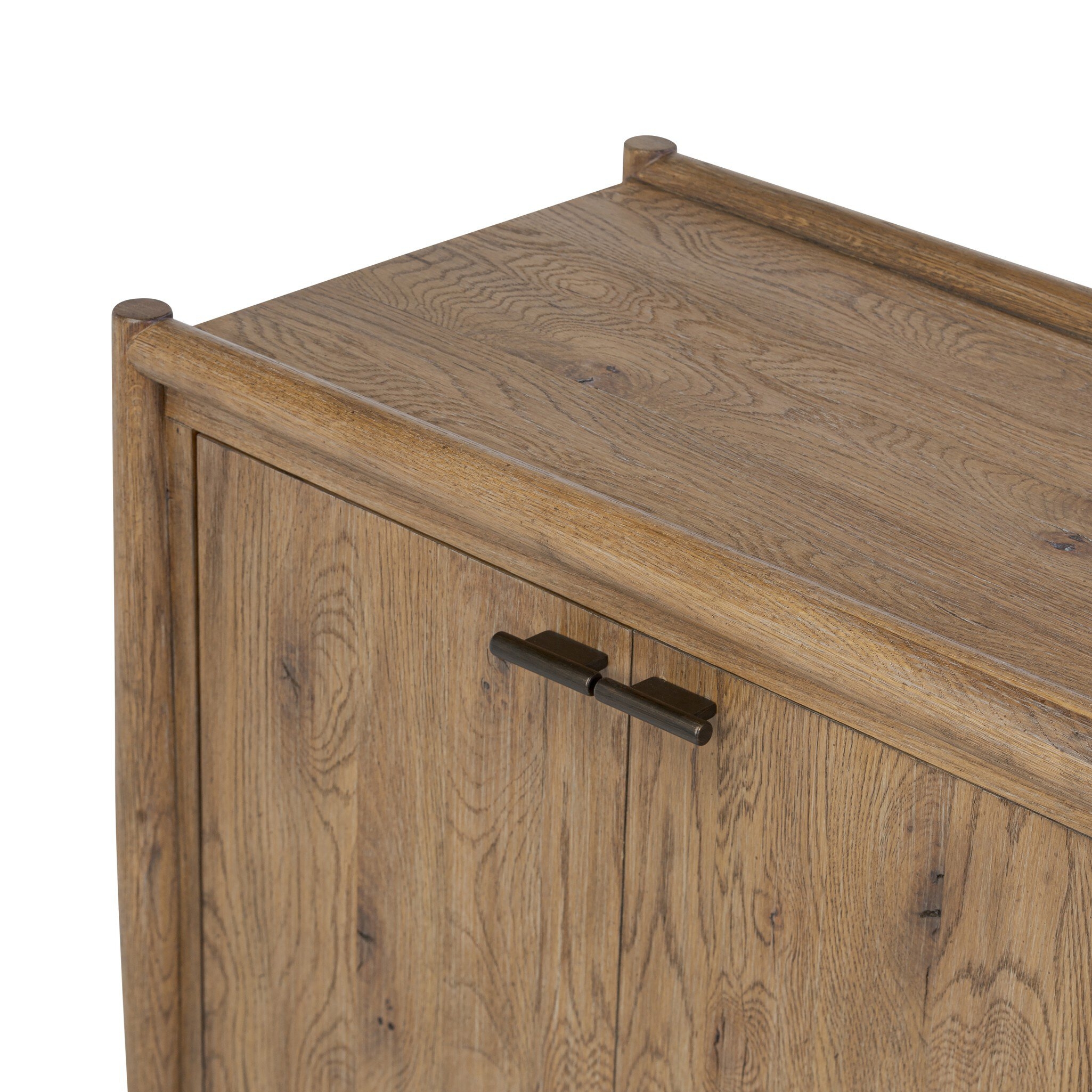 Glenview 4 Door Sideboard - Weathered Oak - Image 6