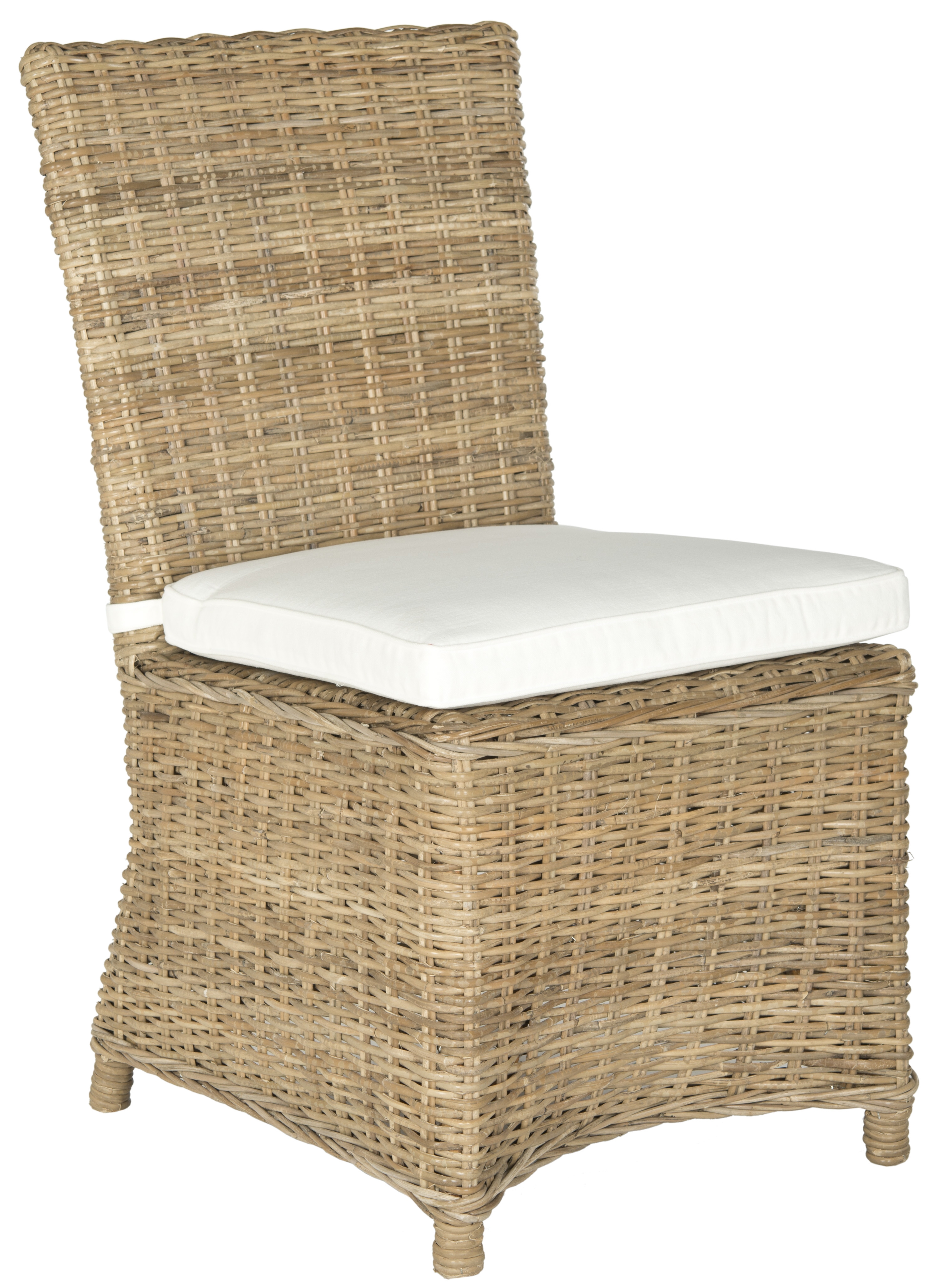 Sebesi 17''H Rattan Side Chair - Natural - Safavieh - Image 1