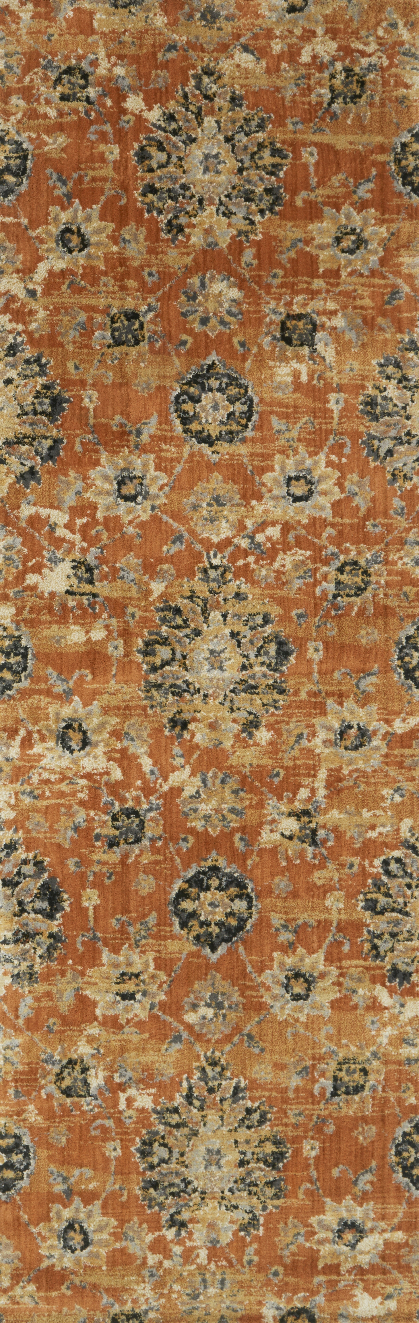 Loloi Torrance Rust 18" x 18" Sample - Image 2