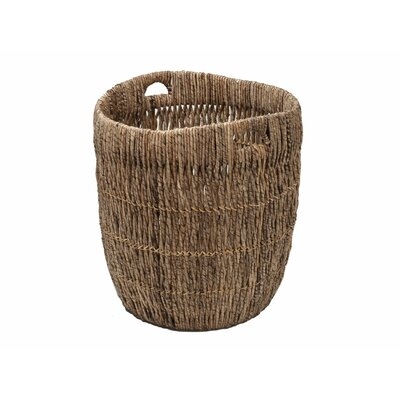 Storage Wicker Basket and Indoor Planter - Image 0