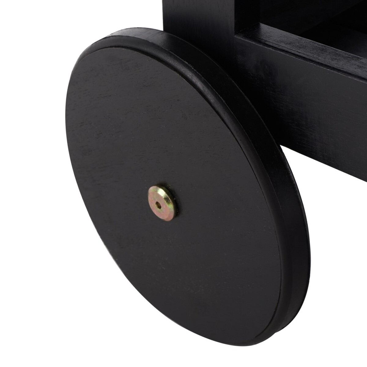 Renzo Bar Cart - Black - Safavieh - Image 6