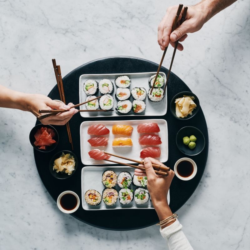 Tondo Ebonized 20" Lazy Susan - Image 5