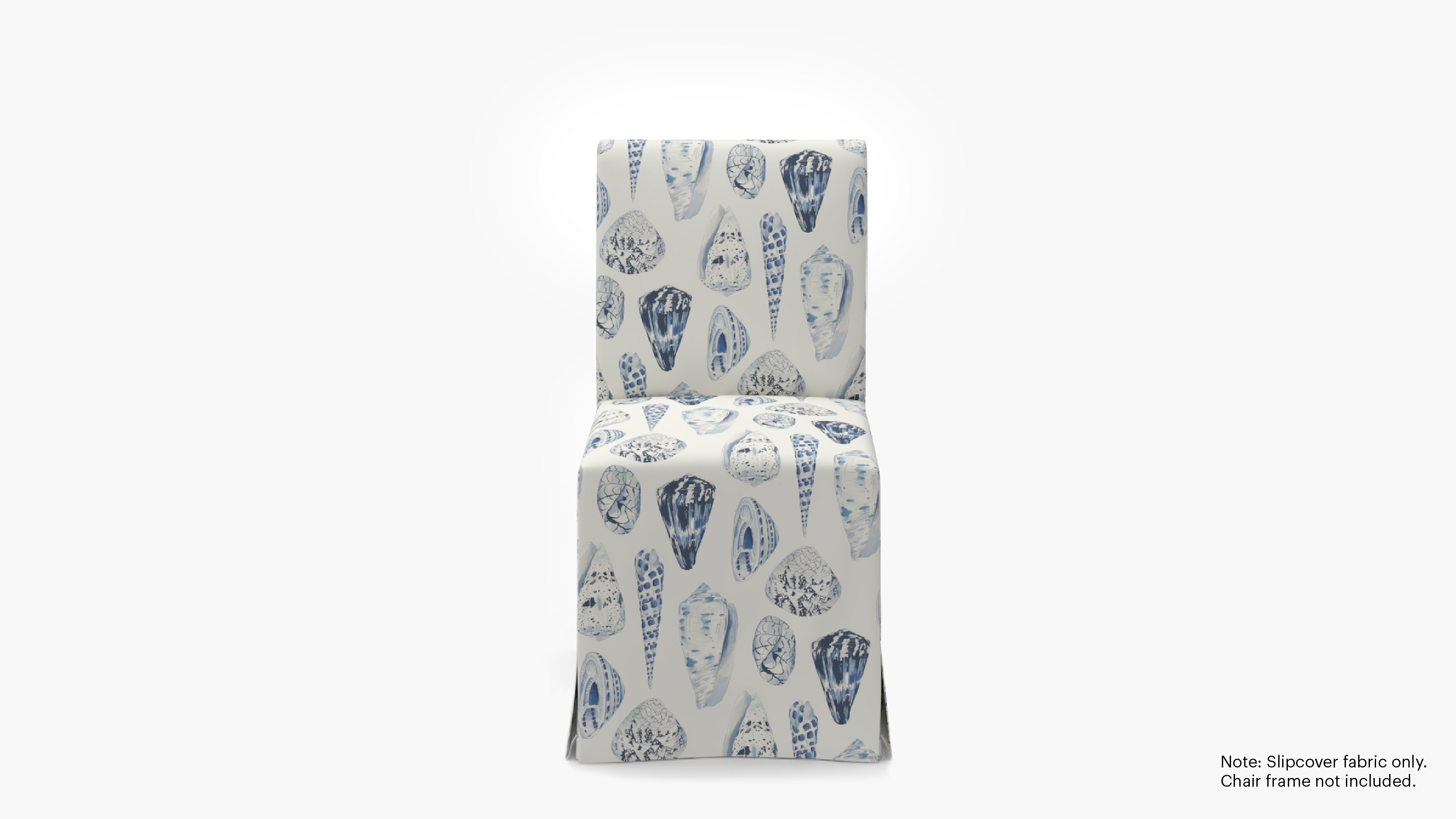 Slipcovered Signature Dining Chair - Cover Only, Porcelain Coquina - Image 0