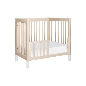 Gelato Mini Toddler Bed Conversion Kit, White, WE Kids - Image 1