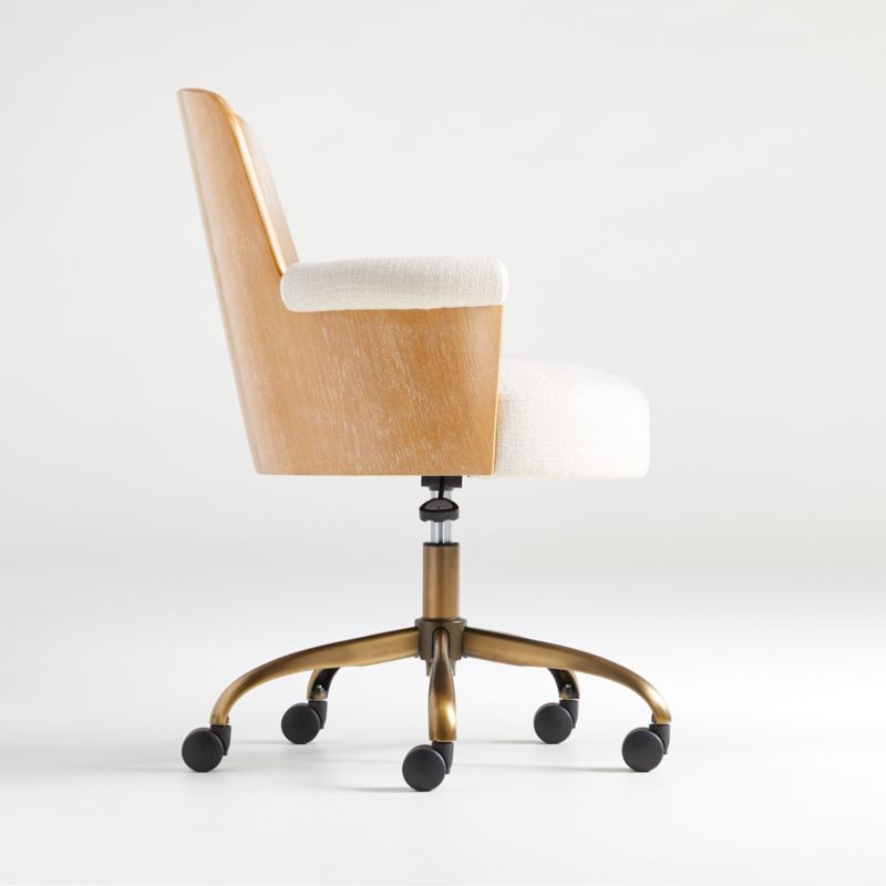 Roan Wood Office Chair - Image 1